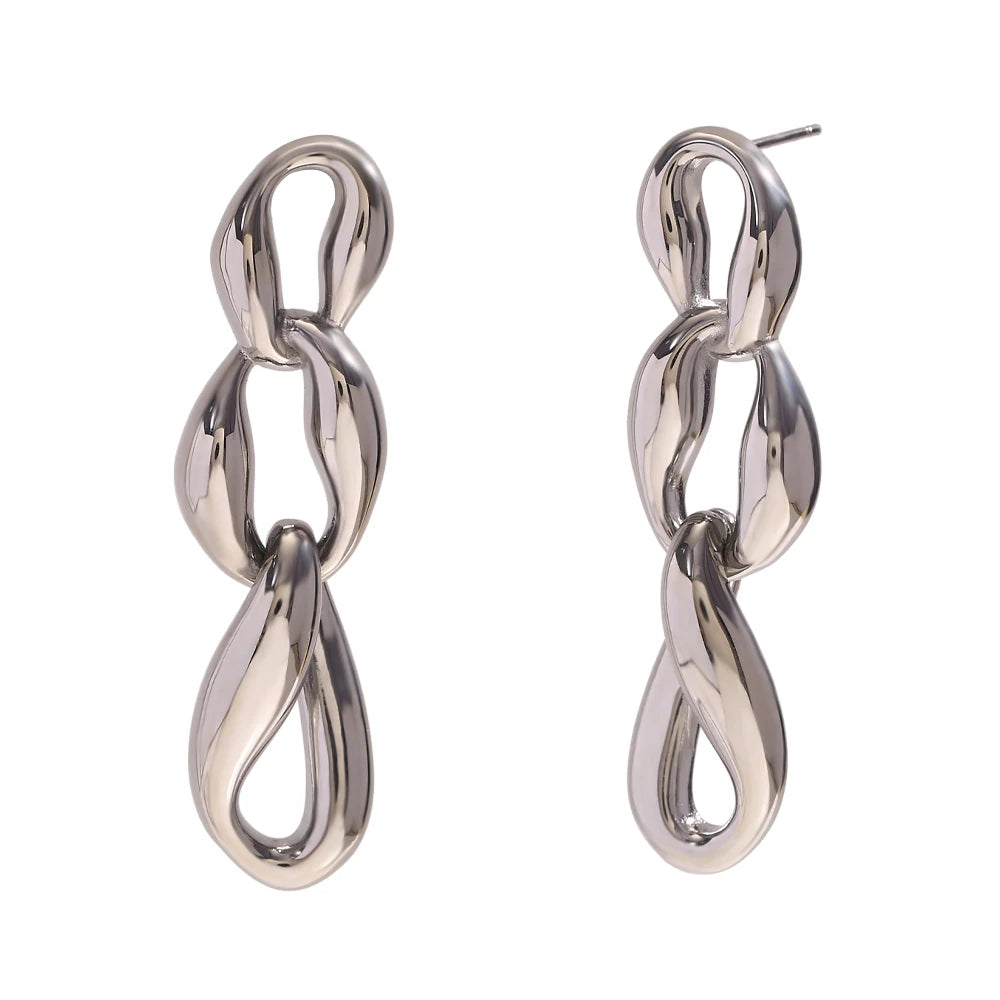 Glamlinks Earrings in silver