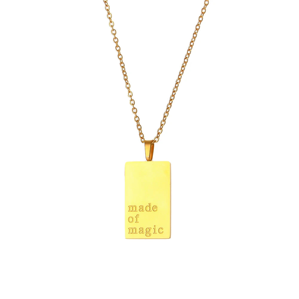 Tag of Expression Necklace