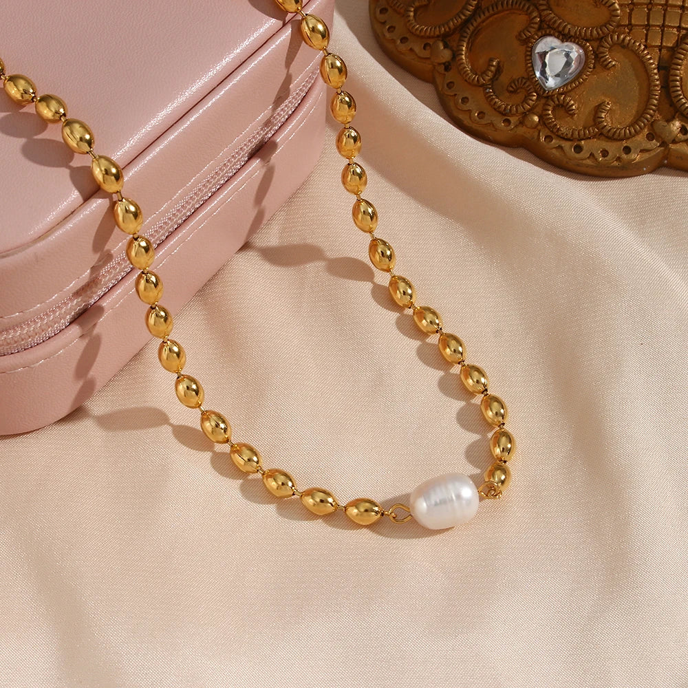 Pearl Drops Necklace