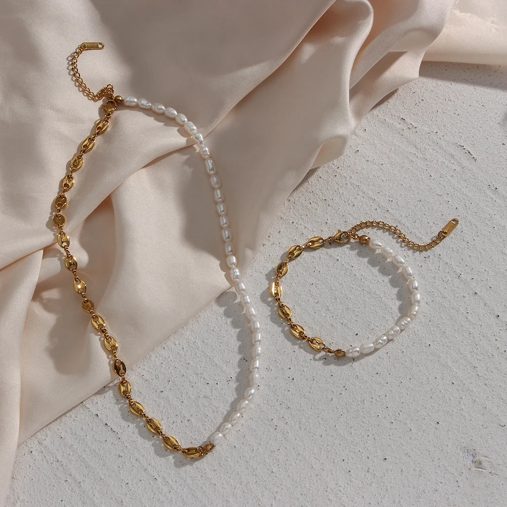 Dual Pearl Necklace