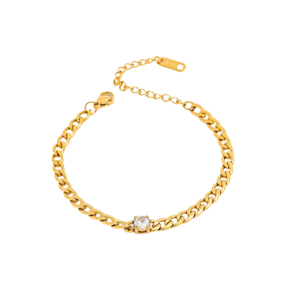 Luminous Edge Bracelet gold