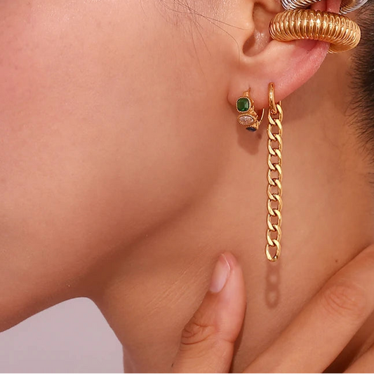 My Little Gems Hoop Earrings