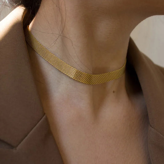 Slight Elegance Choker Necklace