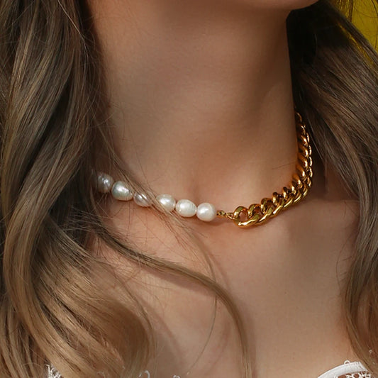 Her Abundance Pearl Necklace
