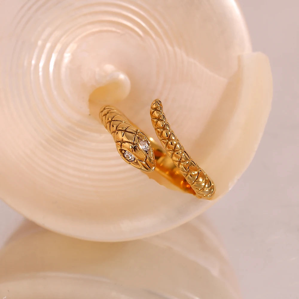 Serpent Wrap Ring