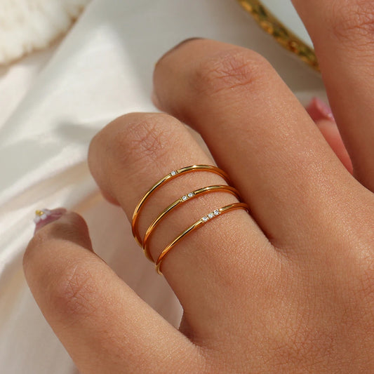 Minimalist Charm Ring