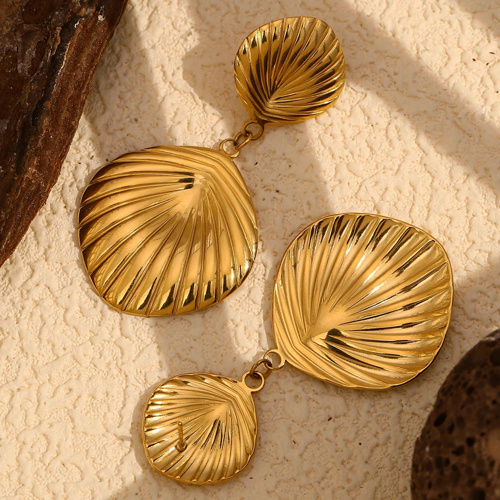 Tidal Grace Earrings back side