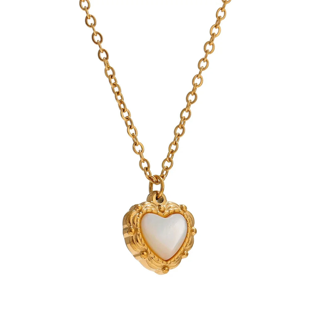 Vintage Heart Necklace