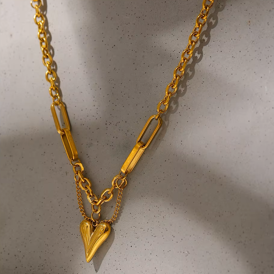 Romancer's Lore Heart Necklace