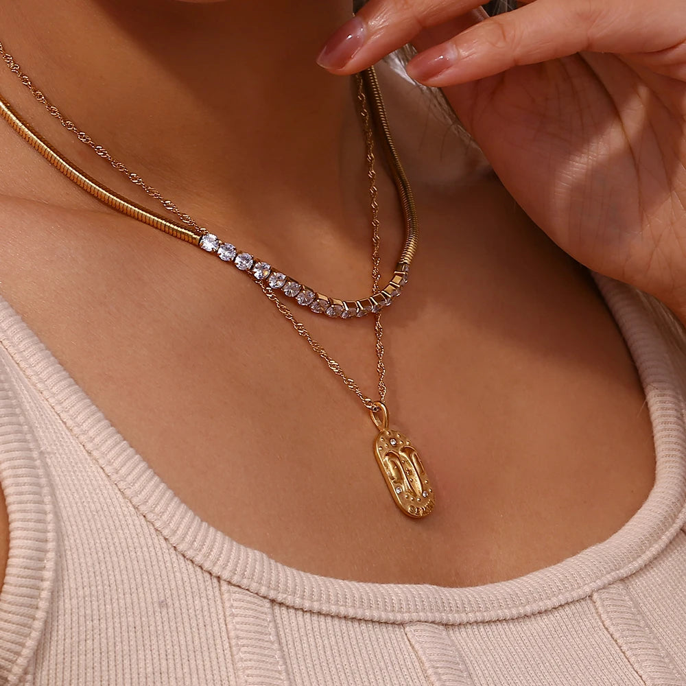 Zodiac Sign Charm Necklace