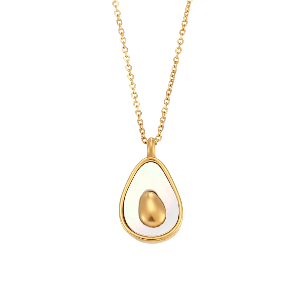 Aguacati Glow Necklace on white background
