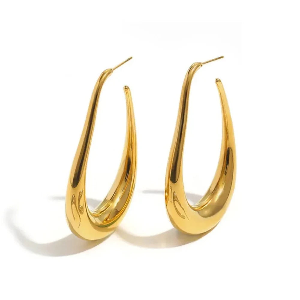 Allure Hoops Earrings gold