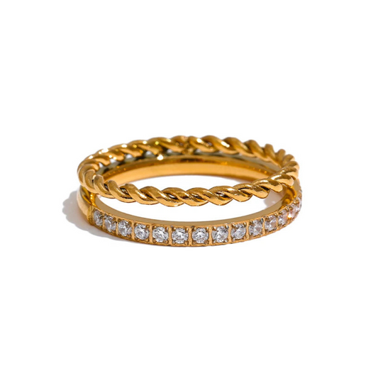 Lumina Double Layered Ring