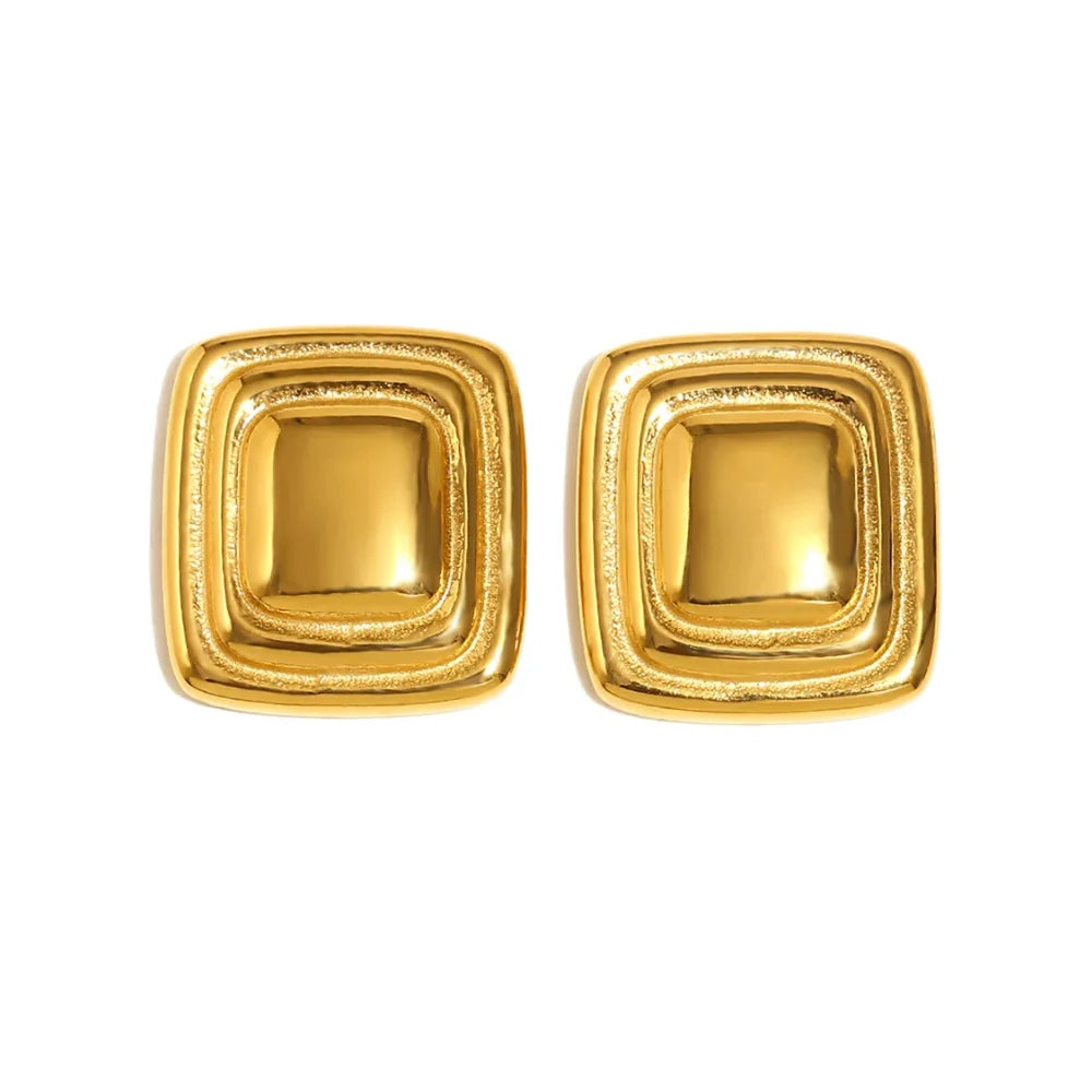 Classic Edge Earrings