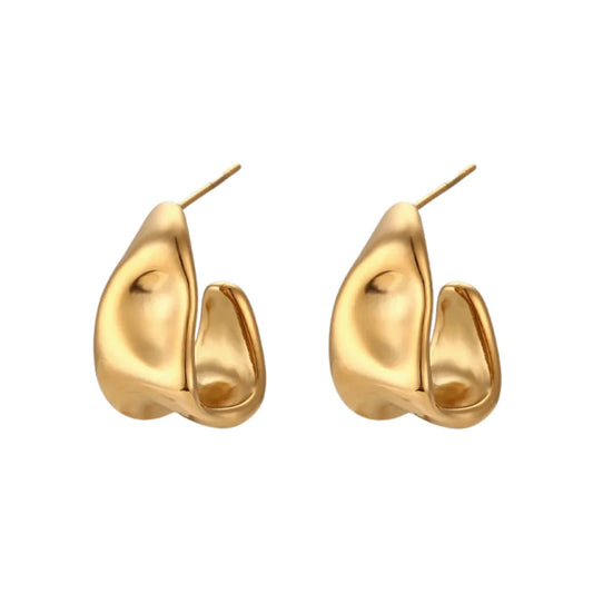 Sculpted Grace Earrings
