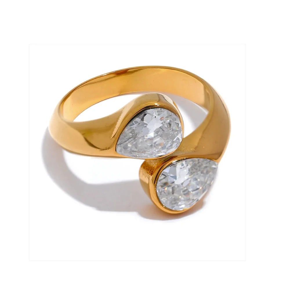 Twirl of Abundance Ring