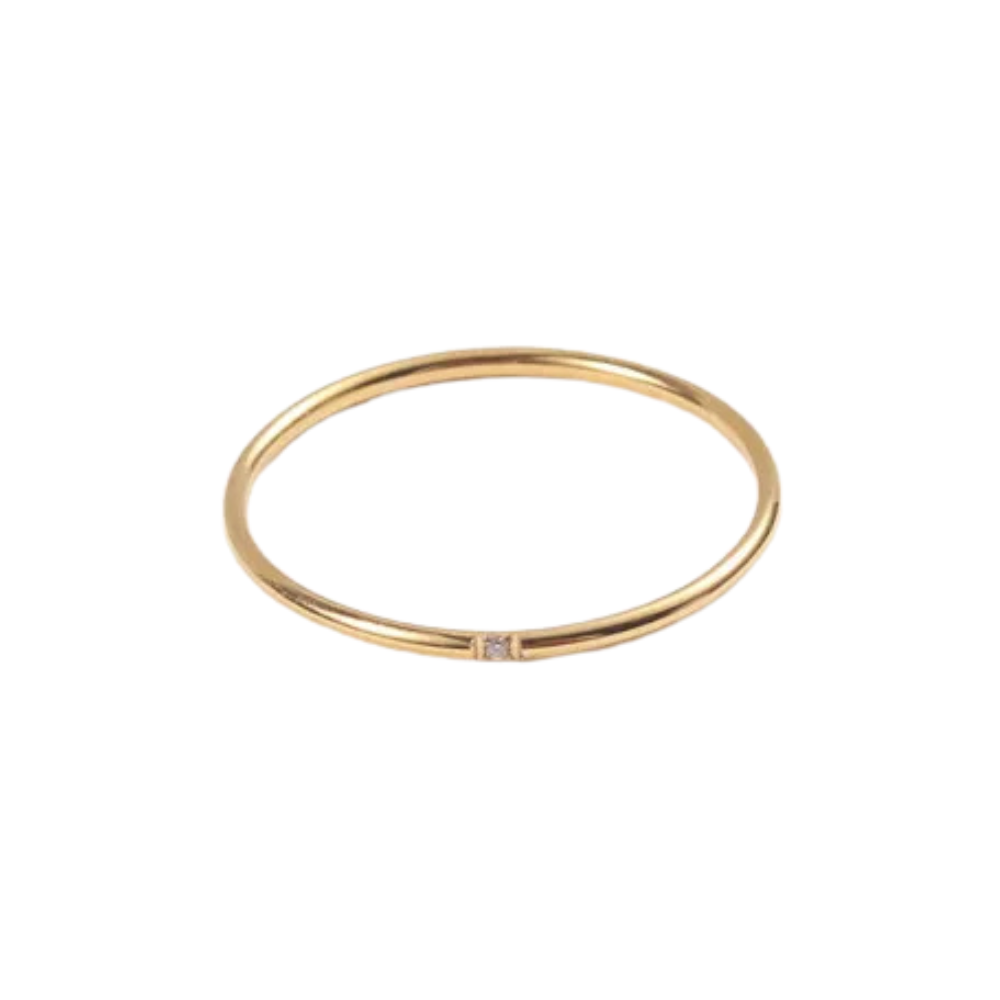 Minimalist Charm Ring