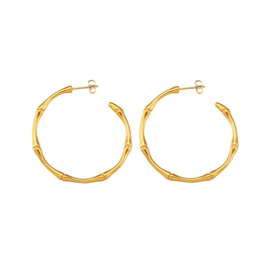 Bamboo Babe Hoops