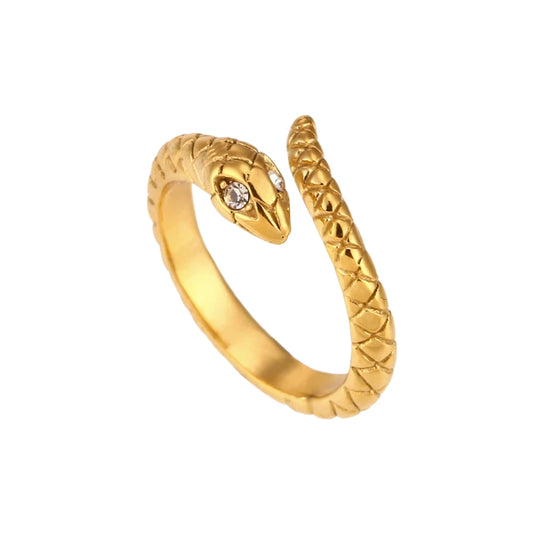 Serpent Wrap Ring