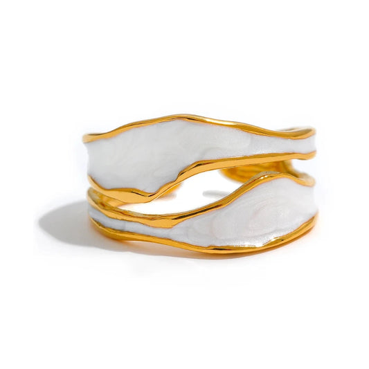 Serene Stream Ring