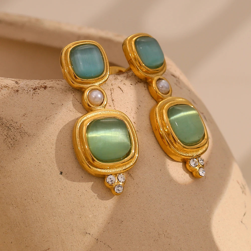 Garden of Eden Earrings side angle