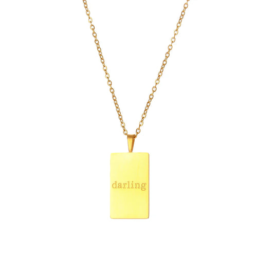 Tag of Expression Necklace