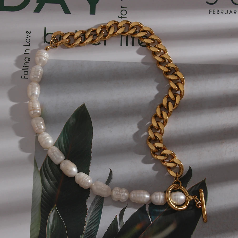 Her Abundance Pearl Necklace