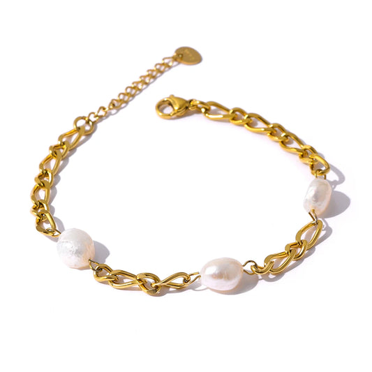 Trinity of Pearl Bracelet