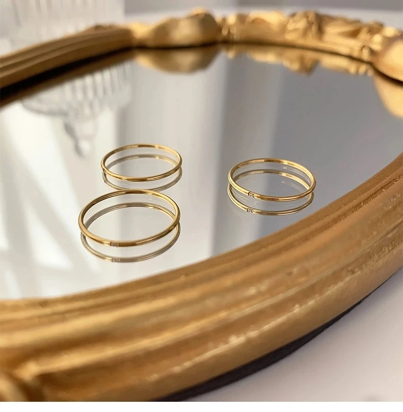 Minimalist Charm Ring