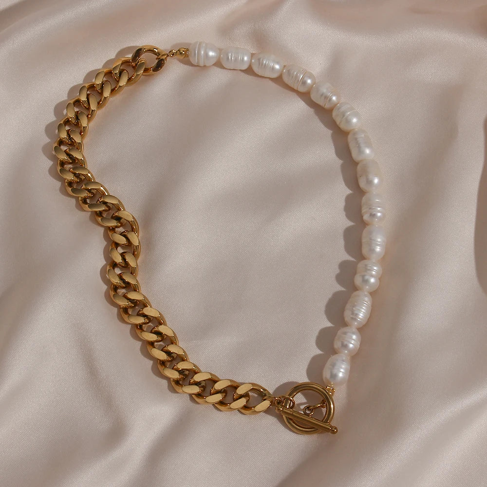 Her Abundance Pearl Necklace