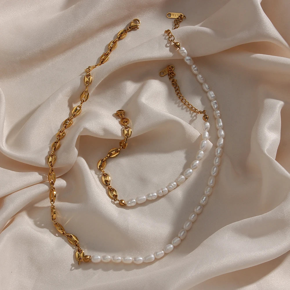 Dual Pearl Necklace