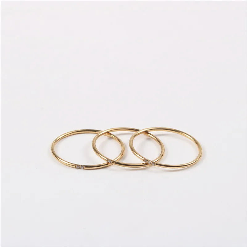 Minimalist Charm Ring