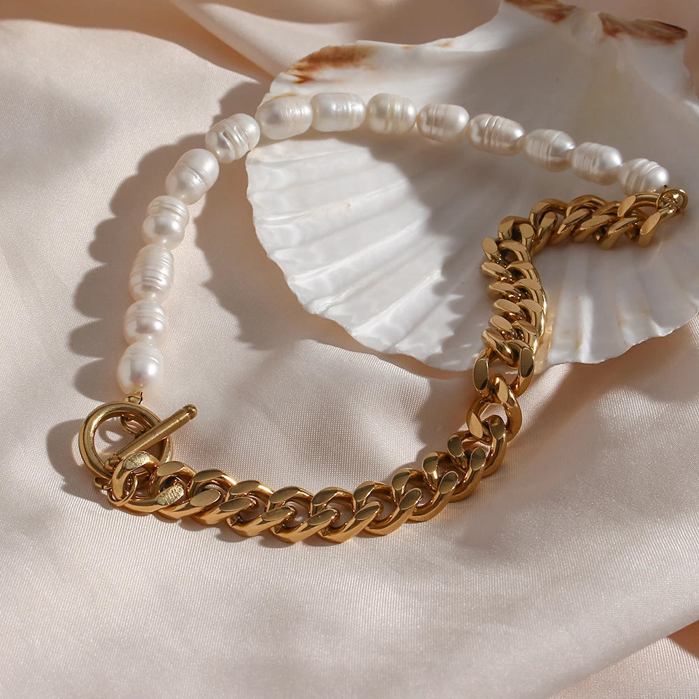 Her Abundance Pearl Necklace