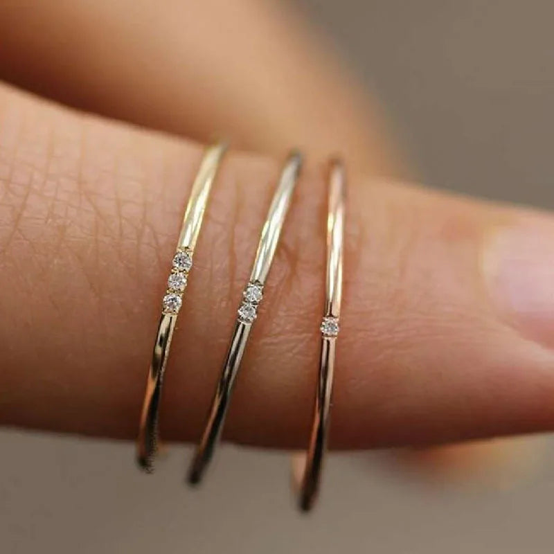 Minimalist Charm Ring