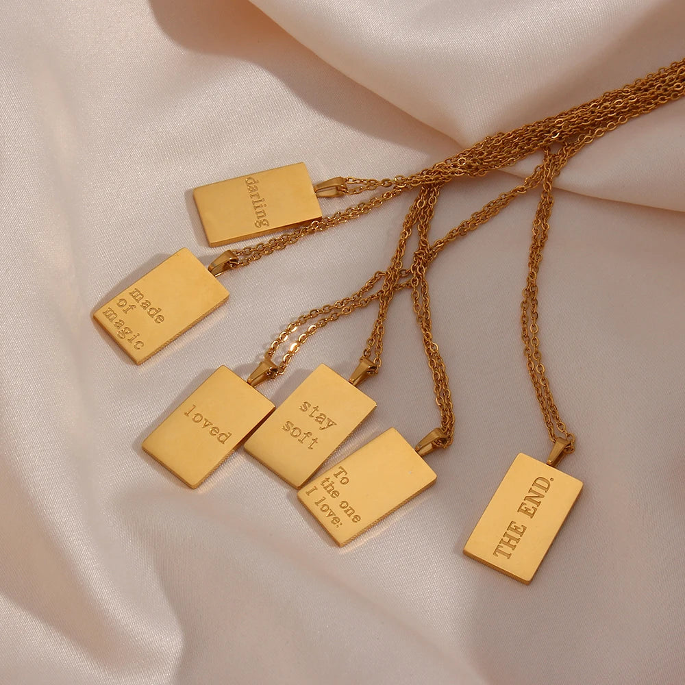 Tag of Expression Necklace