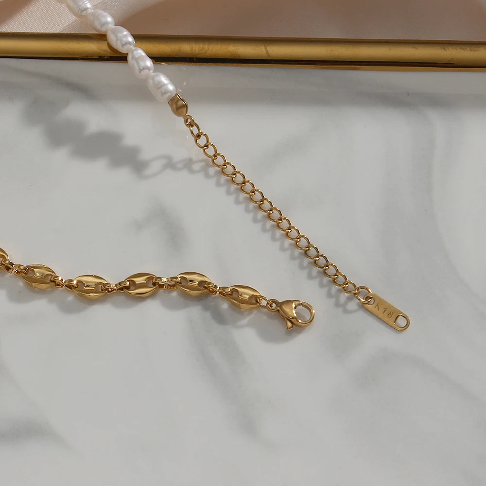 Dual Pearl Necklace