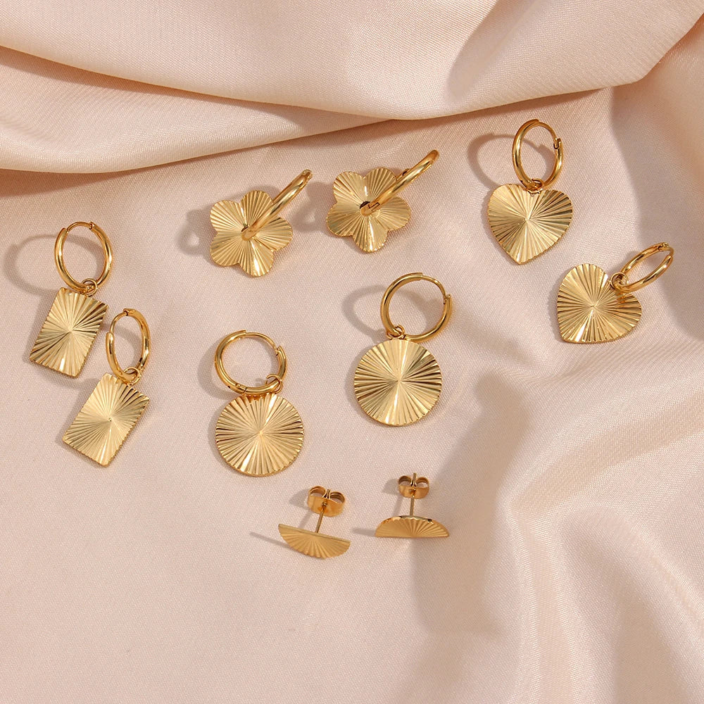 Inner Light Earrings Flat lay