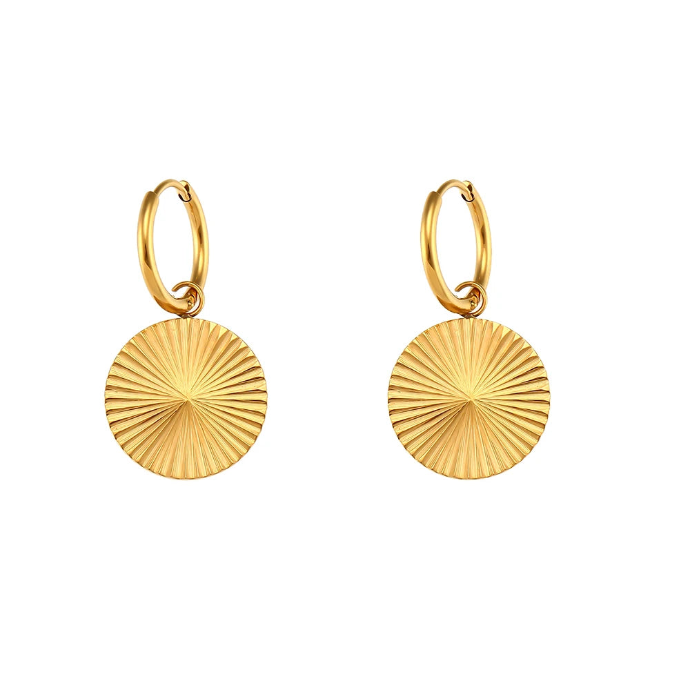 Inner Light Earrings circle