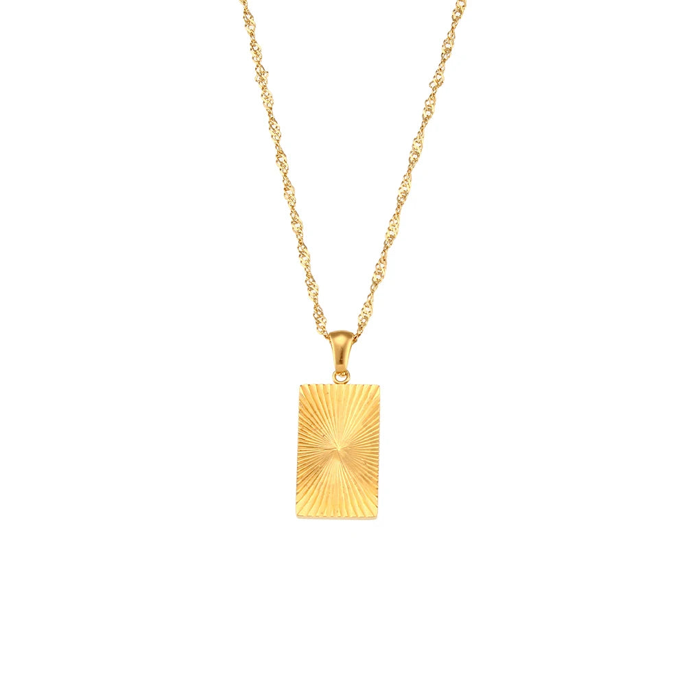 Inner Light Necklace rectangle on white background