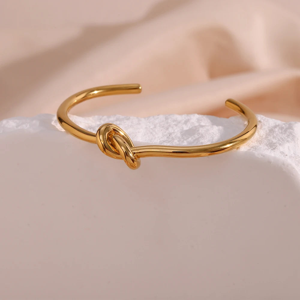 Luminous Knot Bracelet on display
