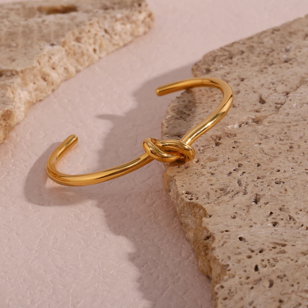 Luminous Knot Bracelet on display