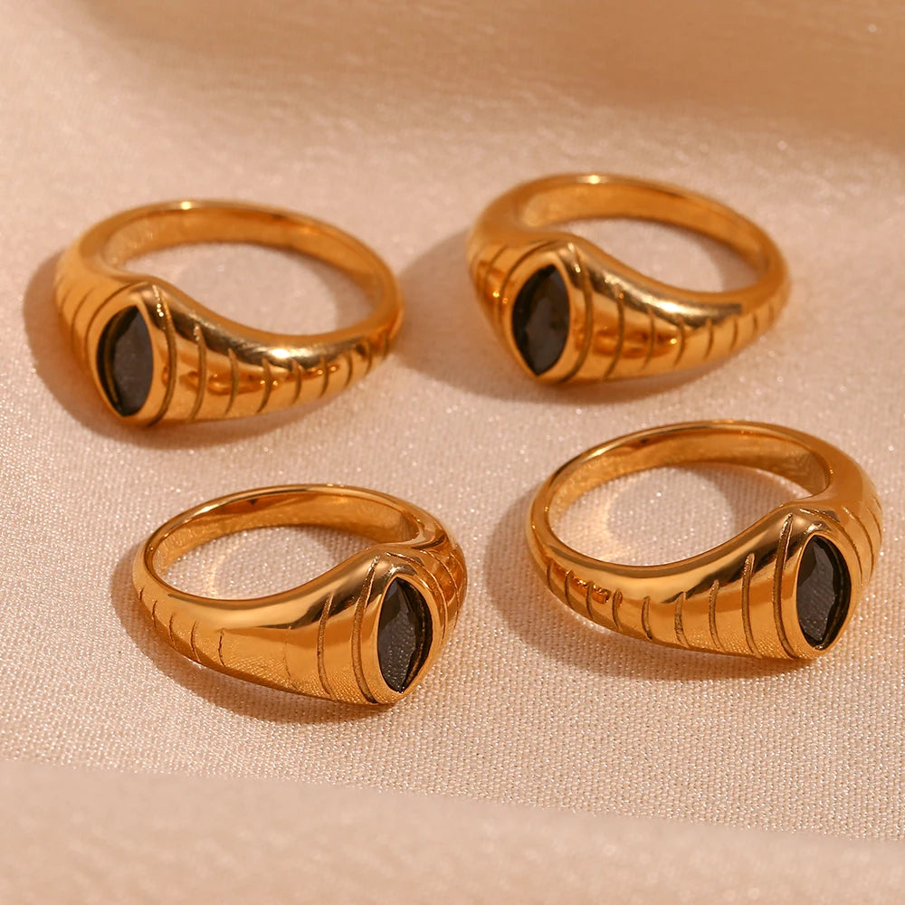 Midnight Muse Rings