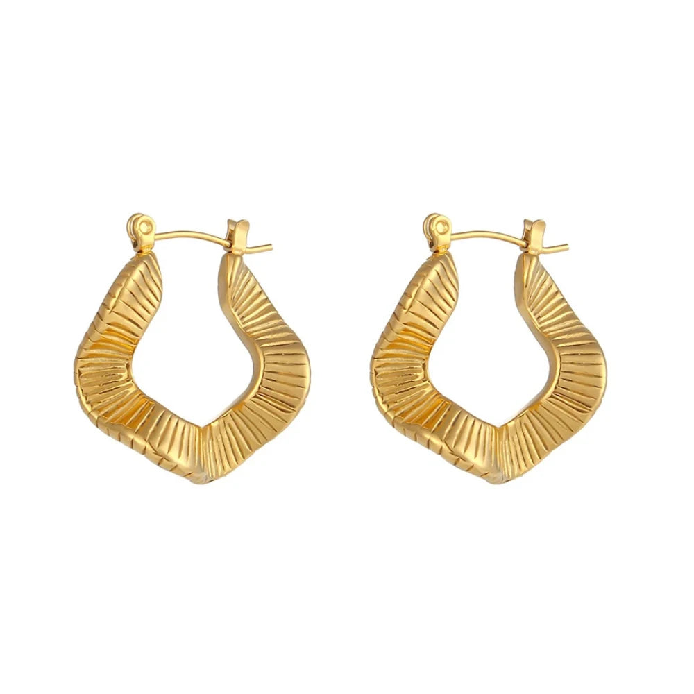 Ripple Effect Hoops on white background