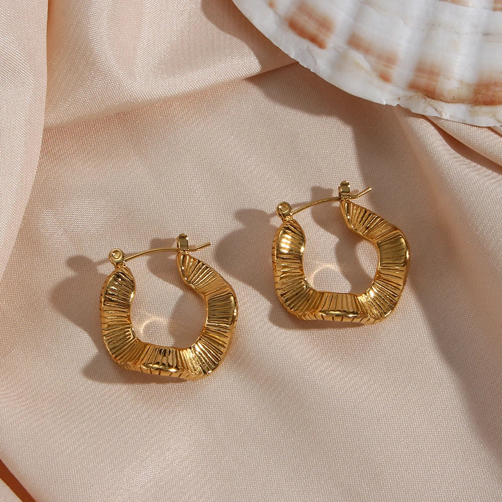 Ripple Effect Hoops flat lay
