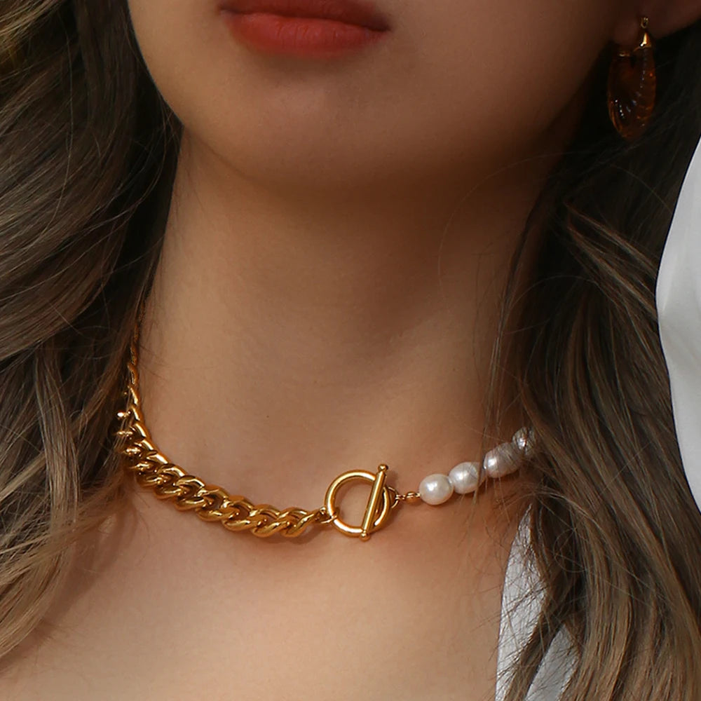 Her Abundance Pearl Necklace