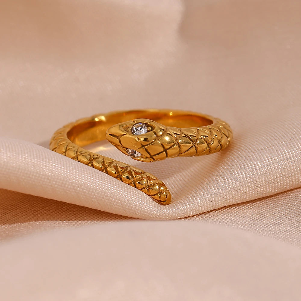 Serpent Wrap Ring