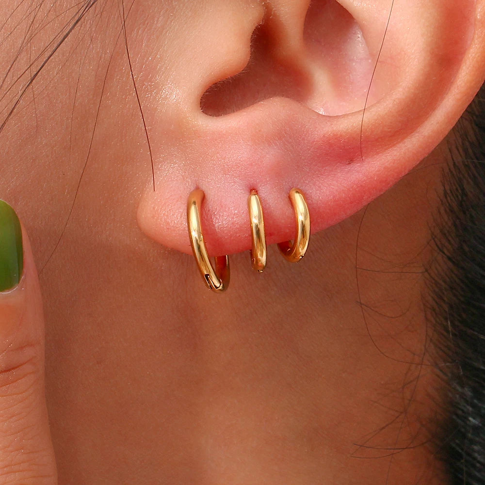 Tiny Wonders Hoops Earrings