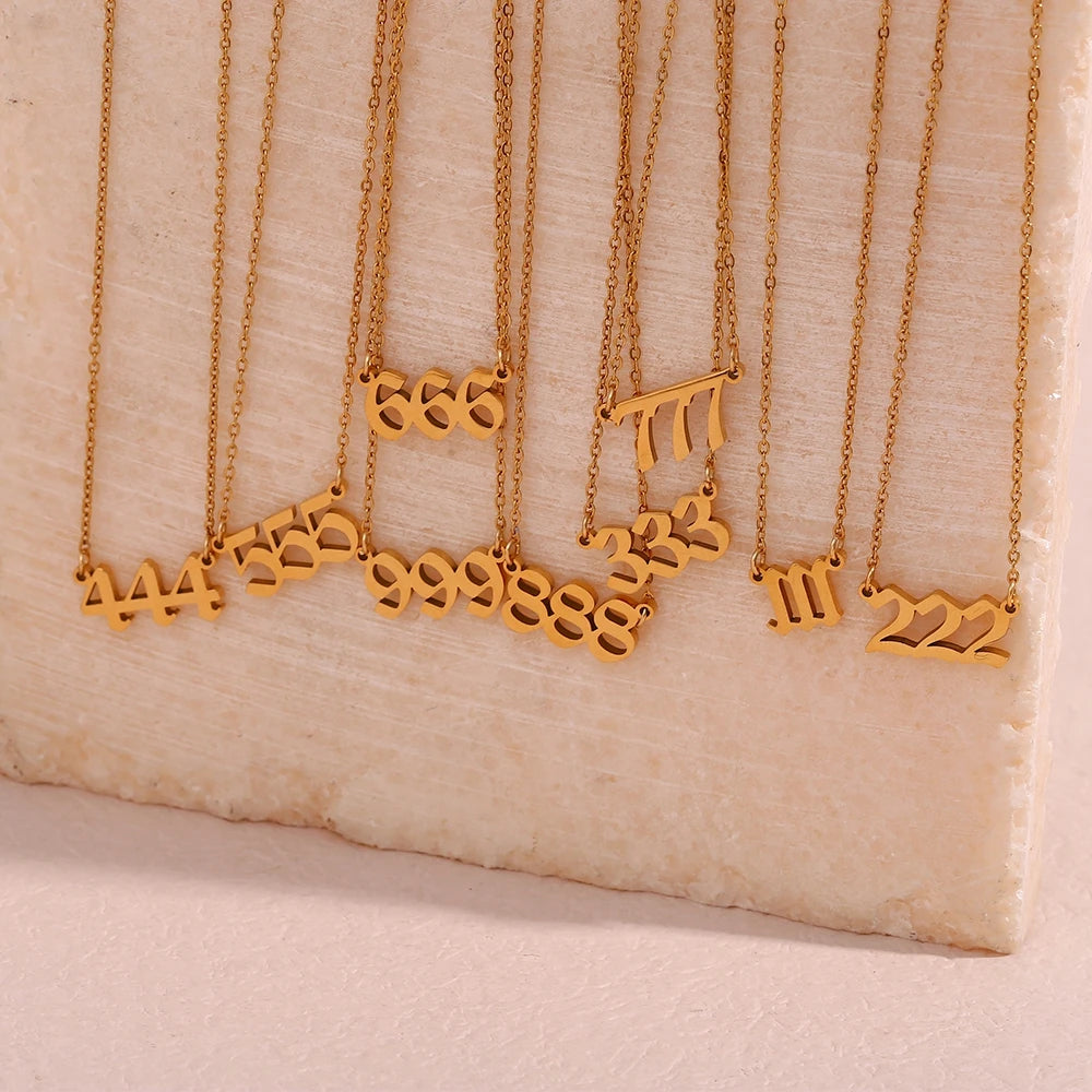 Synchronicity Numbers Necklace