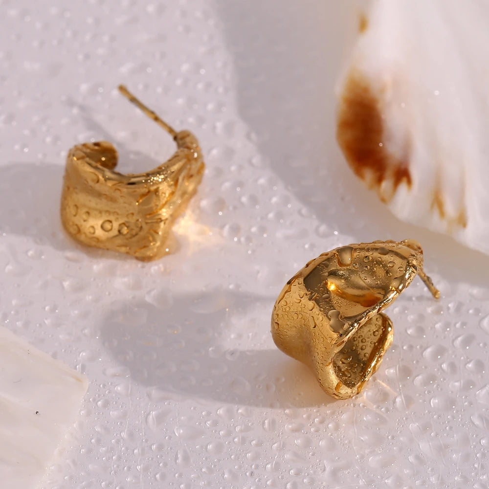 Sculpted Grace Earrings