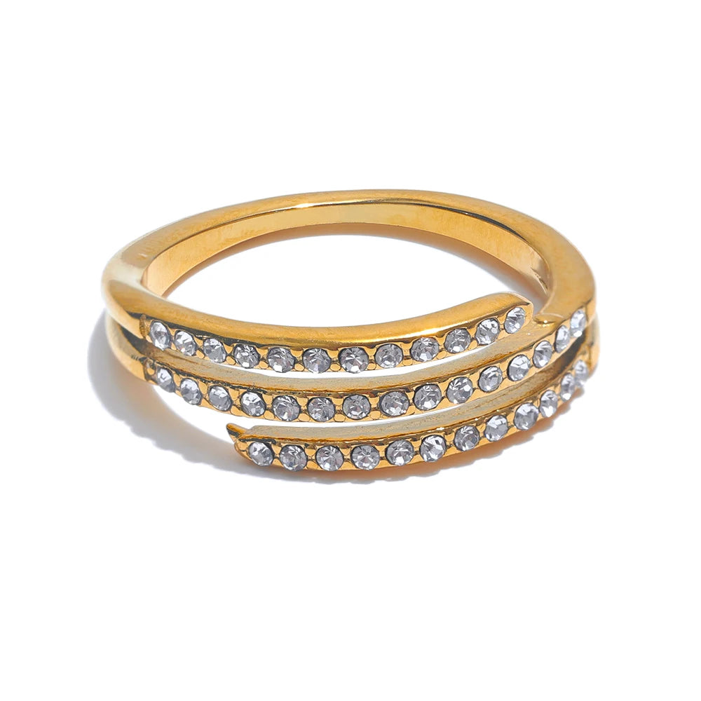 Lumina Triple Layered Ring